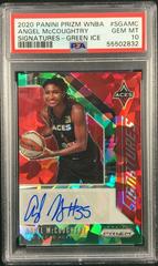 Angel McCoughtry [Prizm Green Ice] Basketball Cards 2020 Panini Prizm WNBA Signatures Prices