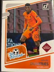 Denzel Dumfries Soccer Cards 2021 Panini Donruss Road to Qatar The Rookies Prices