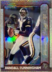 Randall Cunningham [Gold Refractor] Football Cards 1999 Bowman Chrome Prices