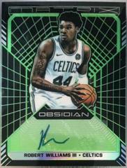 Robert Williams III [Green] Basketball Cards 2018 Panini Obsidian Matrix Autographs Prices