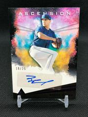 Brock Burke [Purple] #AA-BB Baseball Cards 2021 Panini Chronicles Ascension Autographs Prices