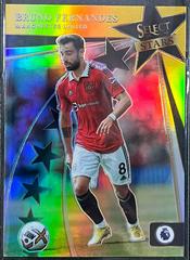 Bruno Fernandes [Gold] Soccer Cards 2022 Panini Select Premier League Stars Prices