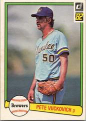 Pete Vuckovich Baseball Cards 1982 Donruss Prices