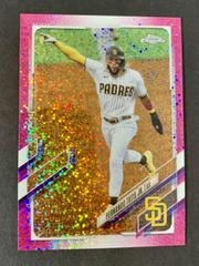 Fernando Tatis Jr. [Magenta Speckle Refractor] #1 Baseball Cards 2021 Topps Chrome Prices