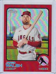 Jared Walsh [Chrome Red] Baseball Cards 2022 Topps Heritage Prices