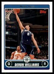 Deron Williams #28 Basketball Cards 2006 Topps Prices