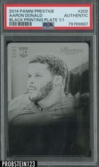Aaron Donald [Extra Points Black] #202 Football Cards 2014 Panini Prestige Prices