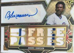 Andre Dawson Baseball Cards 2022 Topps Triple Threads Autograph Relic Prices