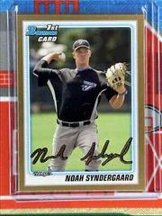 Noah Syndergaard [Gold] Baseball Cards 2010 Bowman Draft Picks & Prospects Prices