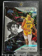 Max Christie [Platinum] #67 Basketball Cards 2022 Panini Black Prices