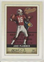 Jake Plummer #1 Football Cards 2002 Fleer Authentix Prices