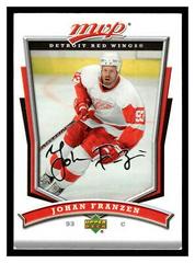 Johan Franzen Hockey Cards 2007 Upper Deck MVP Prices