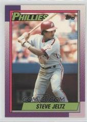 Steve Jeltz #607 Baseball Cards 1990 Topps Tiffany Prices