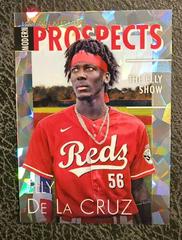 Elly De La Cruz [Atomic] Baseball Cards 2023 Bowman Modern Prospects Prices