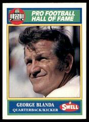 George Blanda Football Cards 1990 Swell Greats Prices