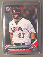 Mike Trout [1st Edition Red] Baseball Cards 2023 Topps Prices