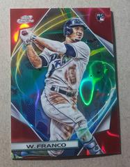 Wander Franco [Red Flare] Baseball Cards 2022 Topps Cosmic Chrome Prices