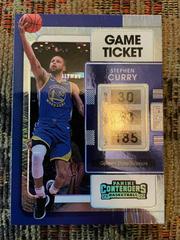Stephen Curry [Anniversary] #10 Basketball Cards 2021 Panini Contenders Prices