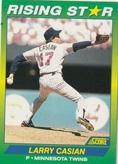 Larry Casian #94 Baseball Cards 1992 Score Rising Stars Prices