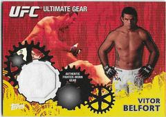Vitor Belfort [Gold] #UG-VB Ufc Cards 2010 Topps UFC Ultimate Gear Relic Prices
