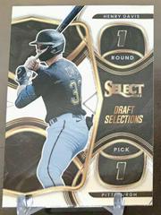 Henry Davis #DS5 Baseball Cards 2023 Panini Select Draft Selections Prices