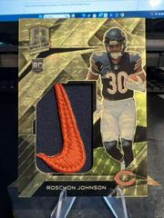 Roschon Johnson [Nike Swoosh Gold Patch Autograph] #231 Football Cards 2023 Panini Spectra Prices