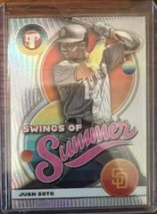Juan Soto #SS-8 Baseball Cards 2023 Topps Pristine Swings of Summer Prices