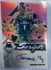 Jamaree Bouyea [Pink] Basketball Cards 2022 Panini Chronicles Draft Picks Mosaic Scripts Autographs Prices