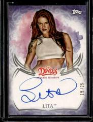 Lita [Purple] Wrestling Cards 2015 Topps WWE Undisputed Autographs Prices