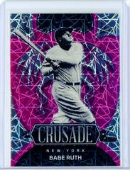 Babe Ruth [Pink Velocity] #6 Baseball Cards 2023 Panini Chronicles Crusade Prices