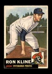Ron Kline Baseball Cards 1953 Topps Prices