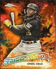 Oneil Cruz [Orange] Baseball Cards 2023 Topps Chrome Update Future Stars Prices