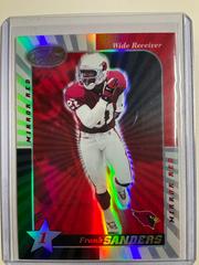 Frank Sanders [1 Star Mirror Red] Football Cards 2000 Leaf Certified Prices
