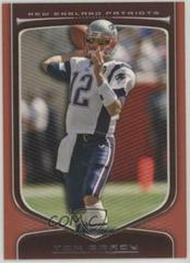 Tom Brady [Red] Football Cards 2009 Bowman Draft Prices