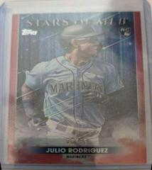 Julio Rodriguez [Red] Baseball Cards 2022 Topps Update Stars of MLB Prices