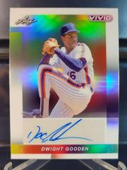 Dwight Gooden [White Prismatic] #BA-DG1 Baseball Cards 2023 Leaf Vivid Autograph Prices