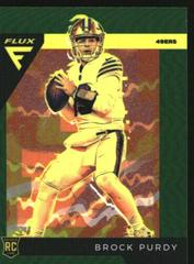 Brock Purdy [Green] Football Cards 2022 Panini Chronicles Flux Rookies Prices