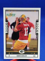 Aaron Rodgers [Final Score] Football Cards 2005 Panini Score Prices