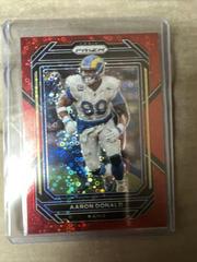 Aaron Donald [Red] #164 Football Cards 2022 Panini Prizm No Huddle Prices