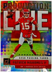 Patrick Mahomes II [Galactic] #PDL-1 Football Cards 2023 Panini Donruss Production Line Prices