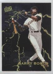 Barry Bonds #1 Baseball Cards 1997 Ultra Thunderclap Prices
