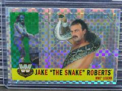 Jake 'The Snake' Roberts [Xfractor] Wrestling Cards 2006 Topps Heritage Chrome WWE Prices
