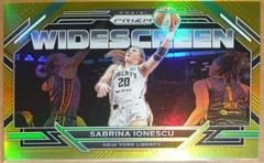 Sabrina Ionescu [Gold] #2 Basketball Cards 2023 Panini Prizm WNBA Widescreen Prices