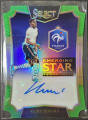 Kurt Zouma [Green] #ES-KZ Soccer Cards 2016 Panini Select Emerging Star Signatures Prices