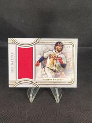 Dansby Swanson #DJR-DS Baseball Cards 2022 Topps Definitive Jumbo Relic Collection Prices