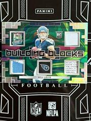 Will Levis #1 Football Cards 2023 Panini Spectra Building Blocks Prices