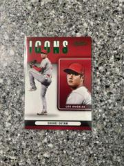 Shohei Ohtani #I-9 Baseball Cards 2022 Panini Absolute Icons Prices