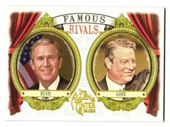 Al Gore, George W. Bush #FR-6 Baseball Cards 2022 Topps Allen & Ginter Famous Rivals Prices