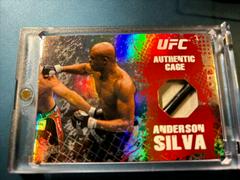 Anderson Silva #CR-AS Ufc Cards 2010 Topps UFC Main Event Cage Relics Prices