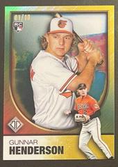 Gunnar Henderson [Gold Refractor] #57 Baseball Cards 2023 Topps Transcendent Prices